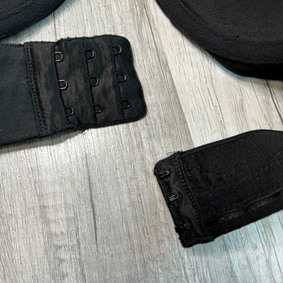 Victoria's Secret Black Strapless Underwire Push Up Bra Size 34C - Picture 5 of 8